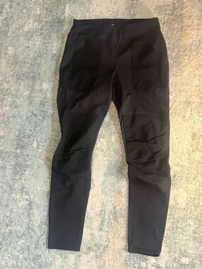Carhartt 102482 Womens S 4/6 Force Fitted Utility Leggings Black Work Pants